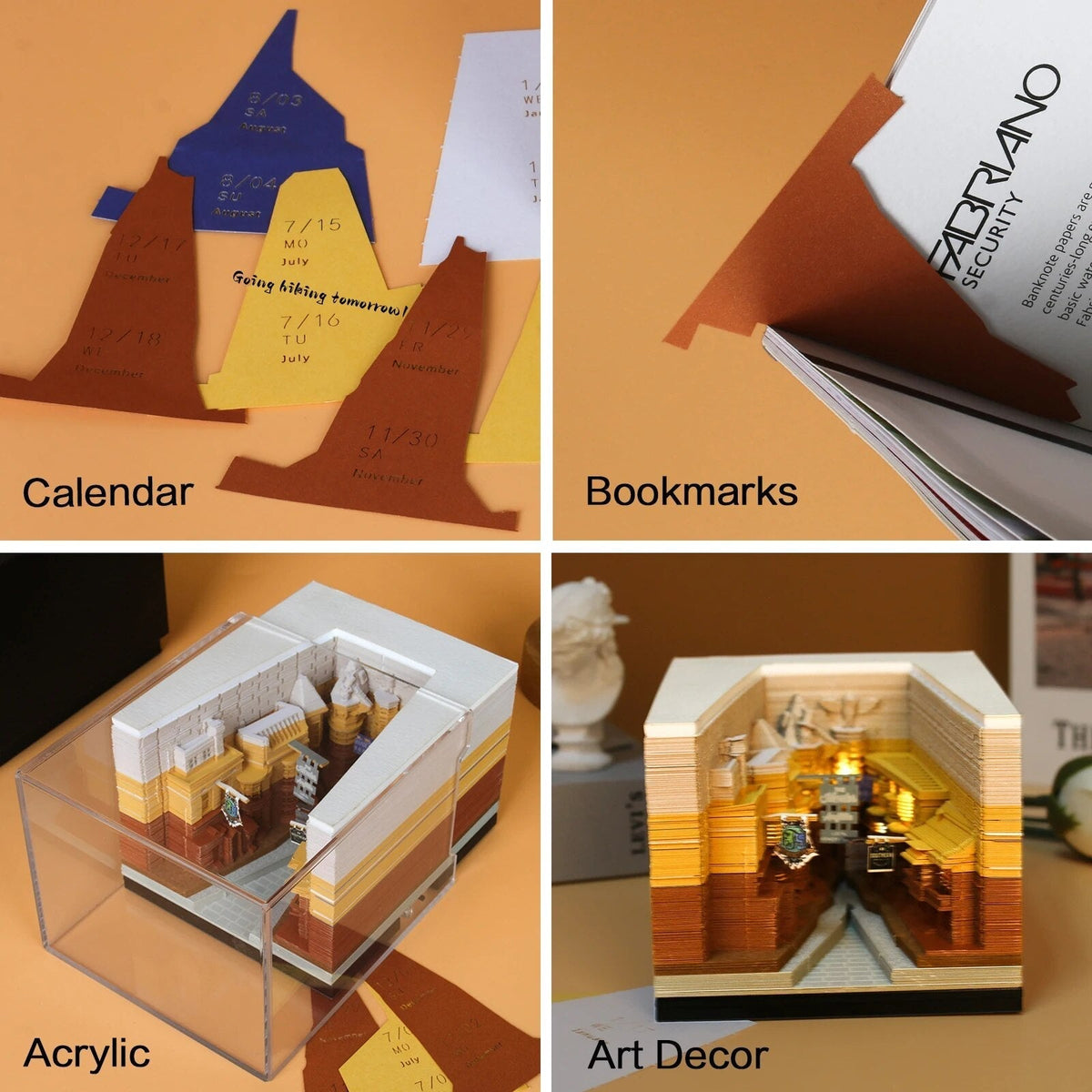 Sikunuo | 3D Illuminated Memo Pad