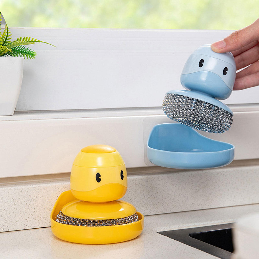 Sikunuo | Duck Shape Dishwashing Scrubber