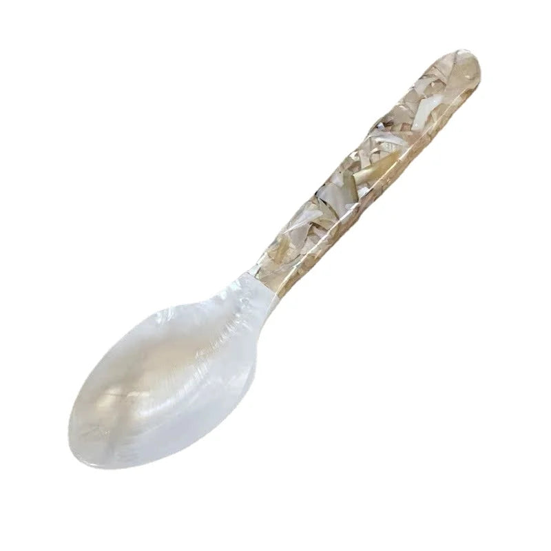 Sikunuo | Natural Pearl Shell Moonlight Snail Spoon