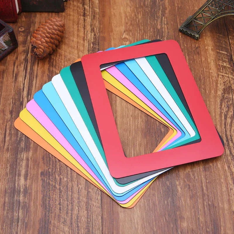Sikunuo | Magnetic Fridge Colorful DIY Photo Frames
