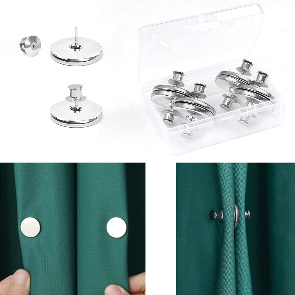 Sikunuo | Magnetic Curtain Holder Clip Set
