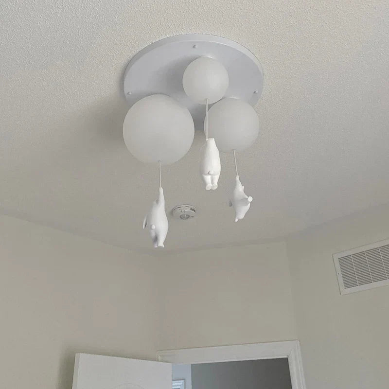 Sikunuo | Hanging Bears Balloons Lamp