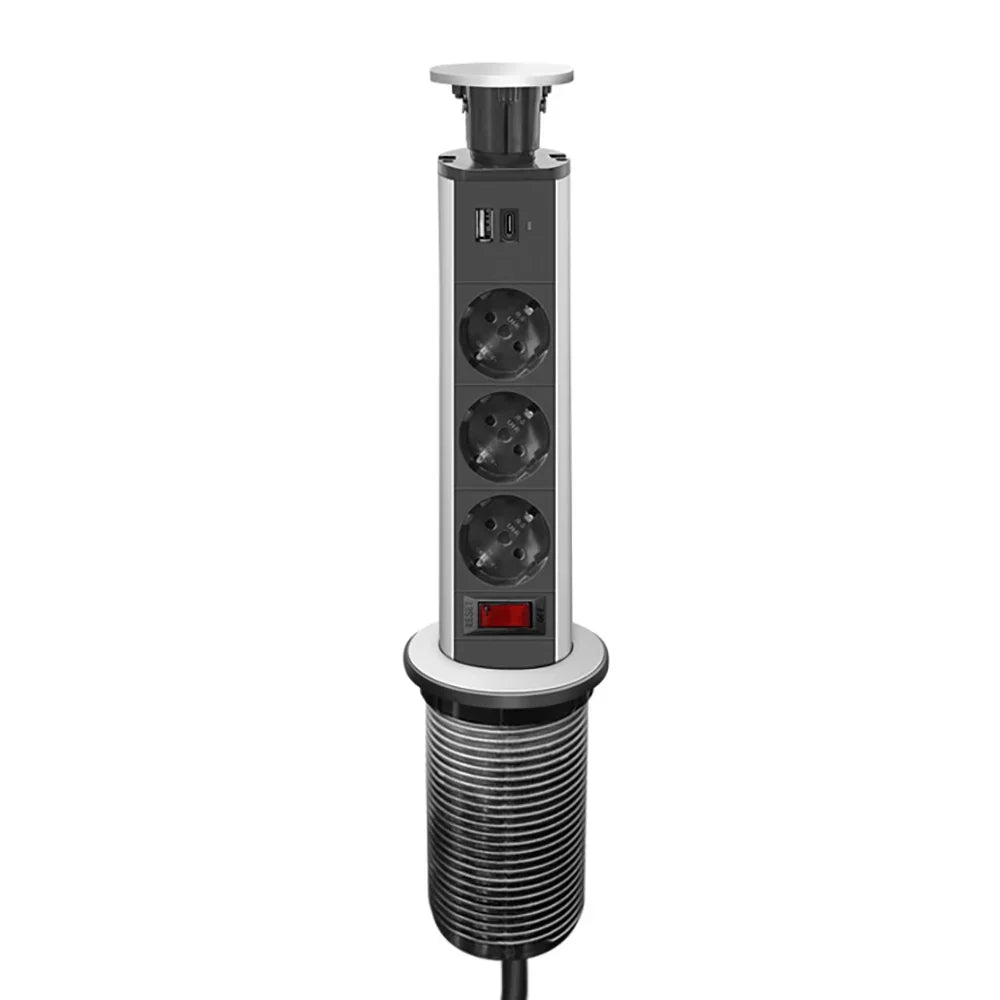 Sikunuo | Cable Organizer Table Socket Pop-Up Power Strip