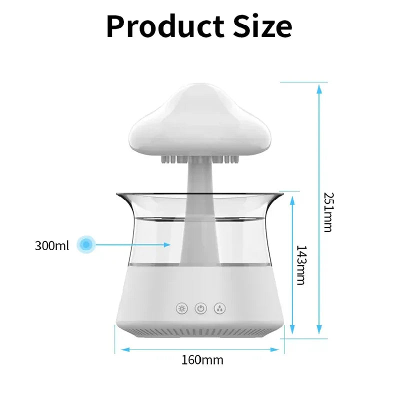 Sikunuo | Cloud Rain Forest Aromatherapy Humidifier Lamp