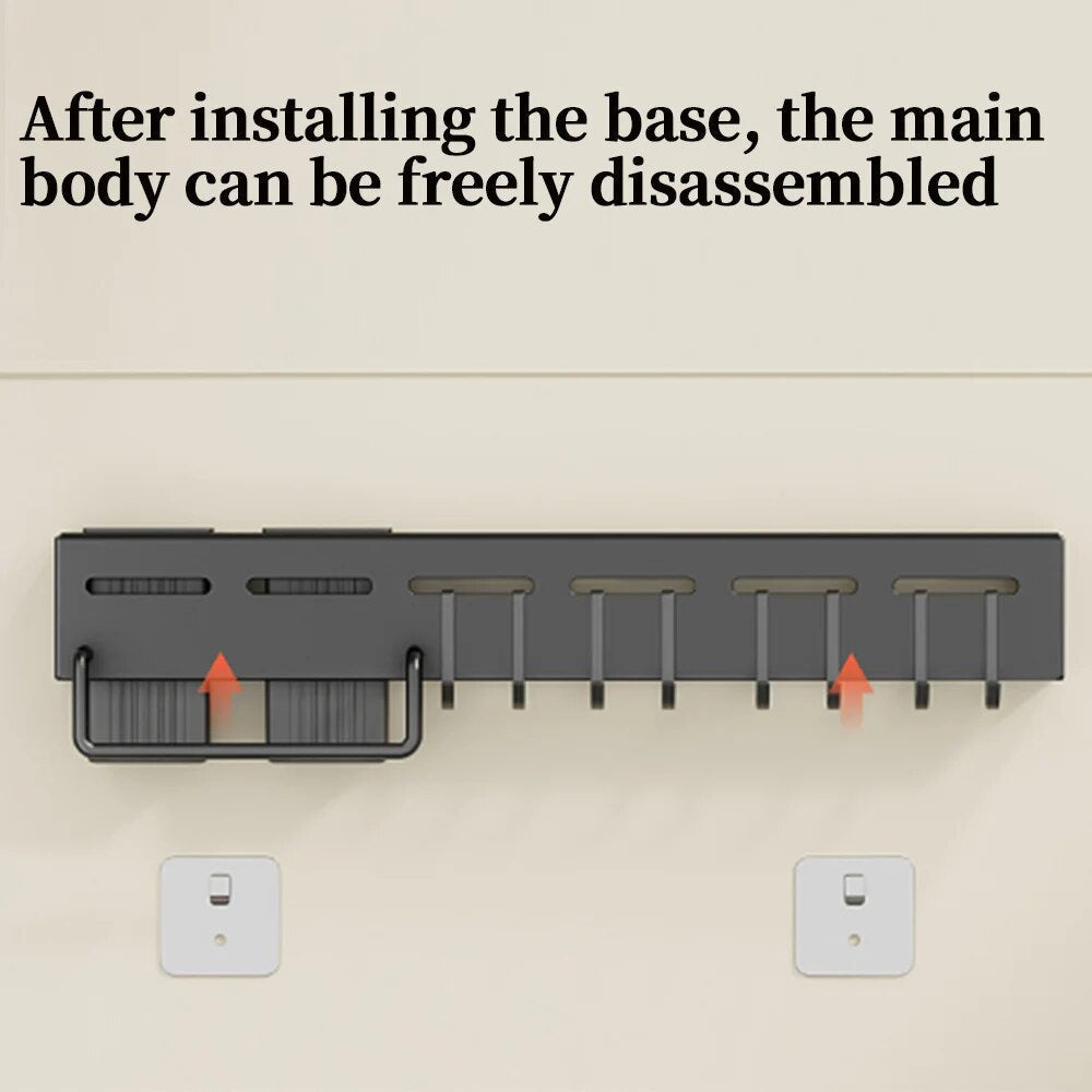 Sikunuo | Modern Wall-Mounted Kitchen Organizer Tool Station