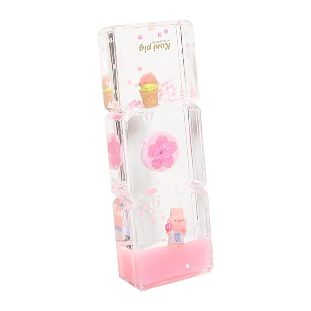 Sikunuo | Floral Fantasy Liquid Cartoon Motion Hourglass