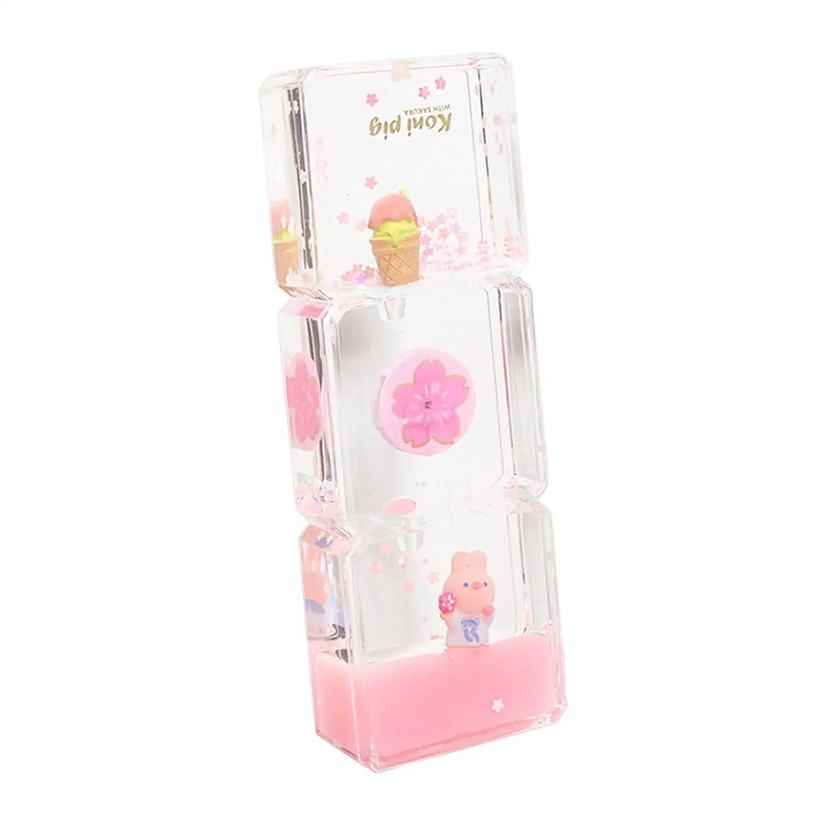 Sikunuo | Floral Fantasy Liquid Cartoon Motion Hourglass