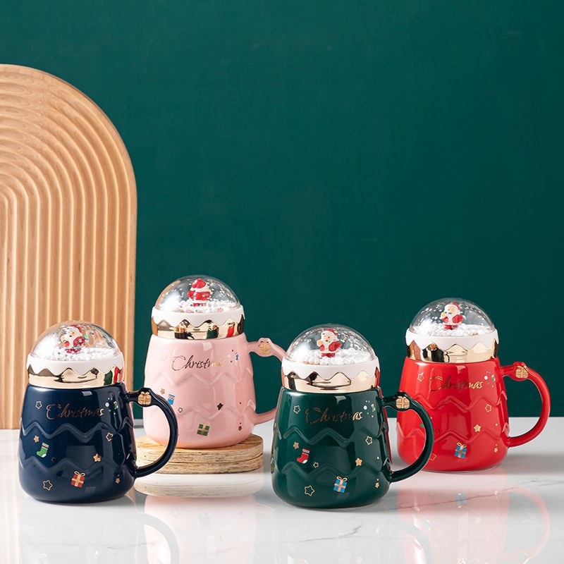 Sikunuo | 3D Happy Christmas Mugs
