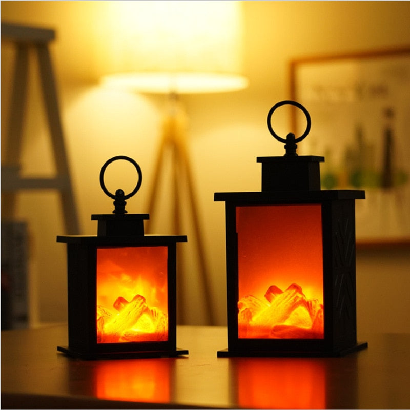 Sikunuo | Inferno Portable Fireplace Night Lamp
