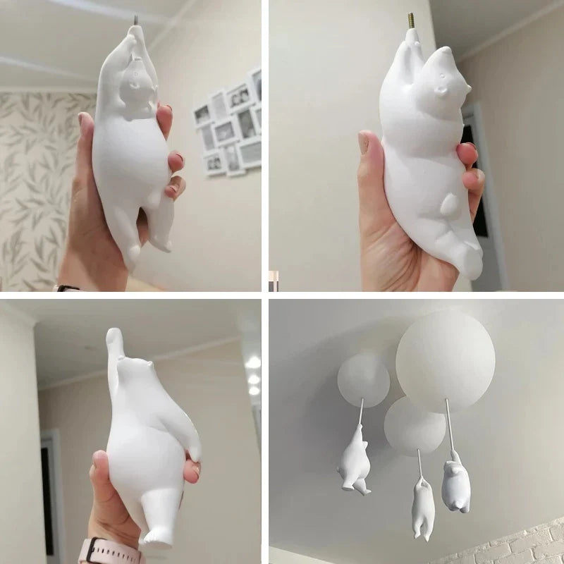 Sikunuo | Hanging Bears Balloons Lamp