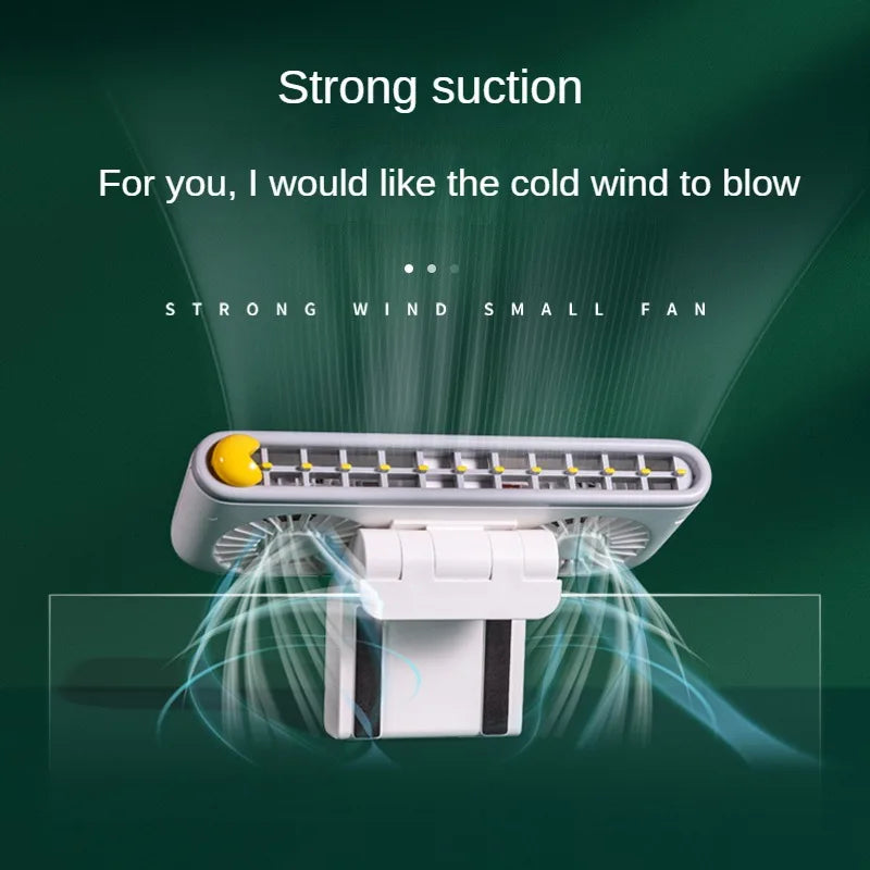 Sikunuo | Turbo Strong Airflow Screen Hanging Cooling Fan