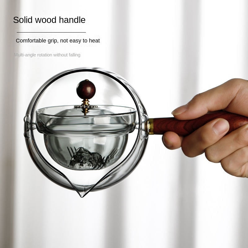 Sikunuo | Timeless Rotating Elegant Heat Resistant Teapot