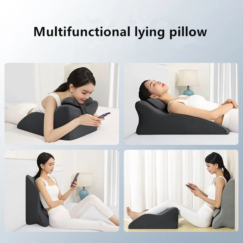 Sikunuo | Adjustable Lie-On-The-Bed Multitask Pillow