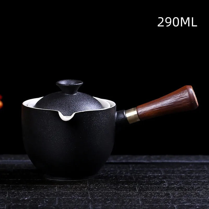 Sikunuo | Traditional Harmony Ceramic Rotating Teapot
