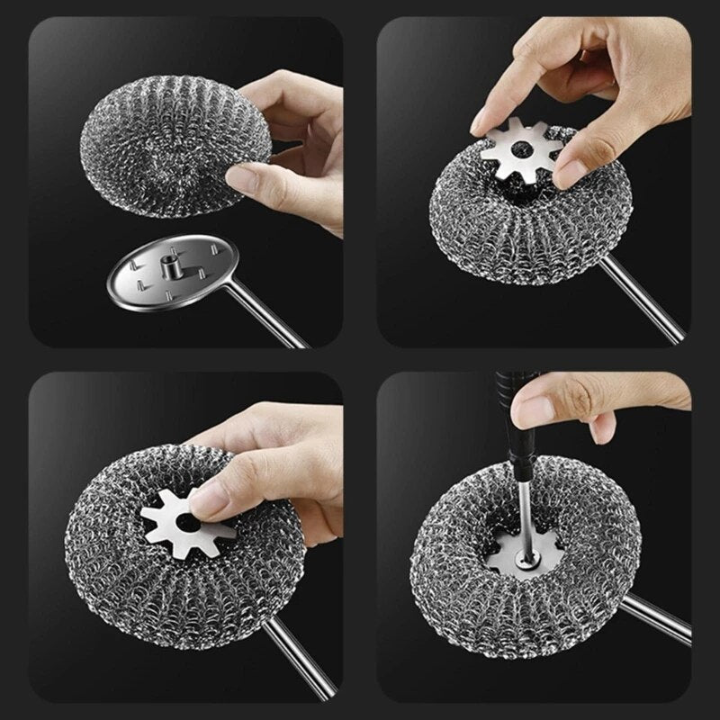 Sikunuo | Stainless Steel Pan Scrubber
