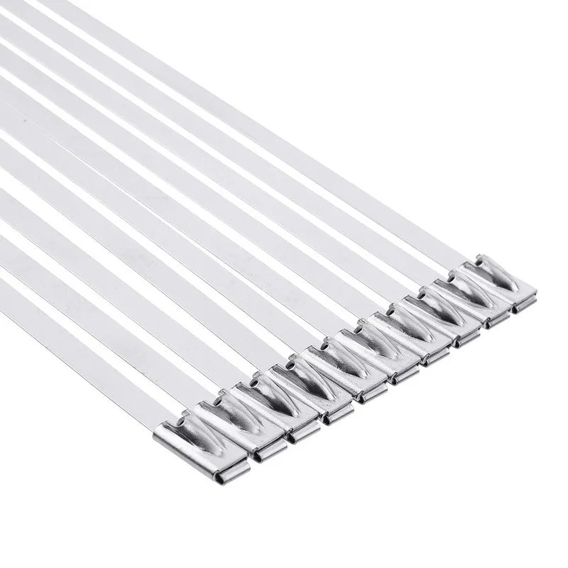 Sikunuo | Heavy-Duty Stainless Steel Cable Zip Ties