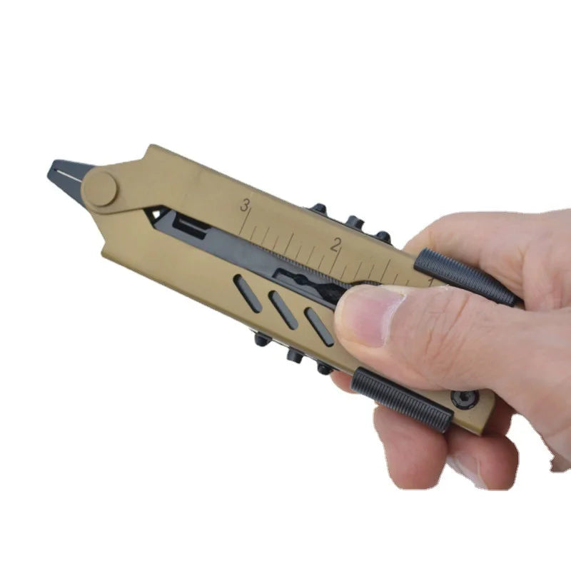 Sikunuo | Survival Camping Foldable Knife Pliers Multifunctional Tool