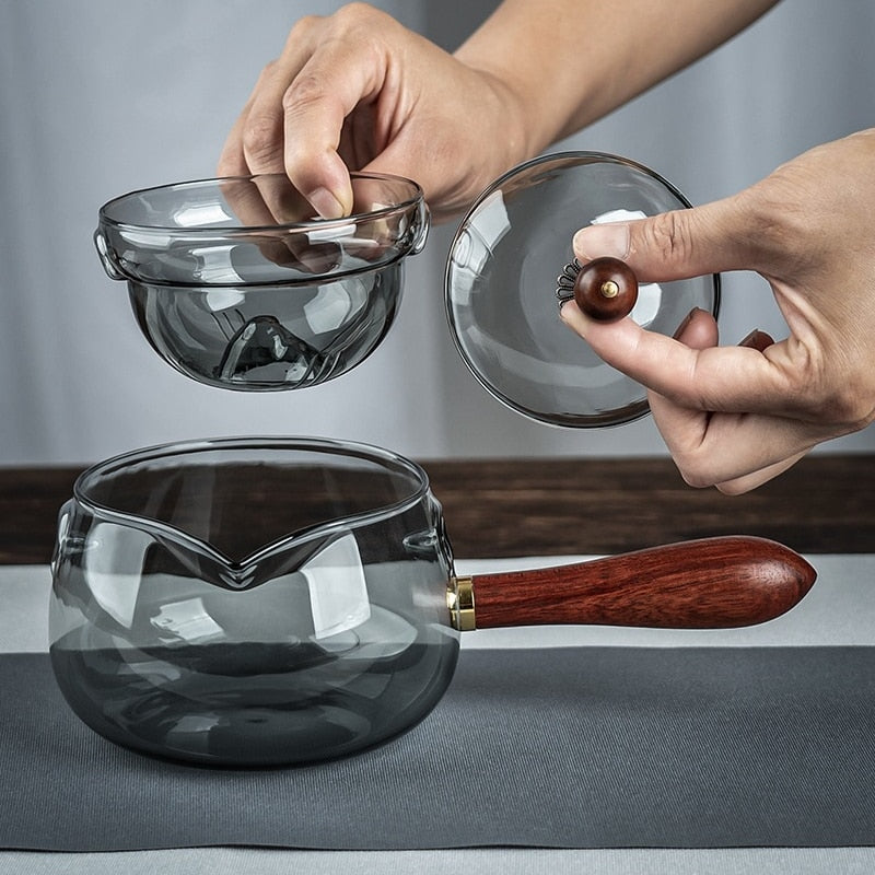 Sikunuo | Timeless Rotating Elegant Heat Resistant Teapot