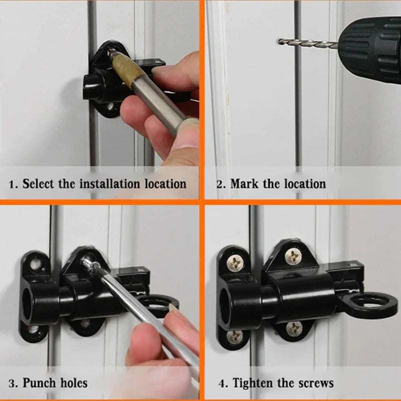 Sikunuo | Easy Security Automatic Door Latch