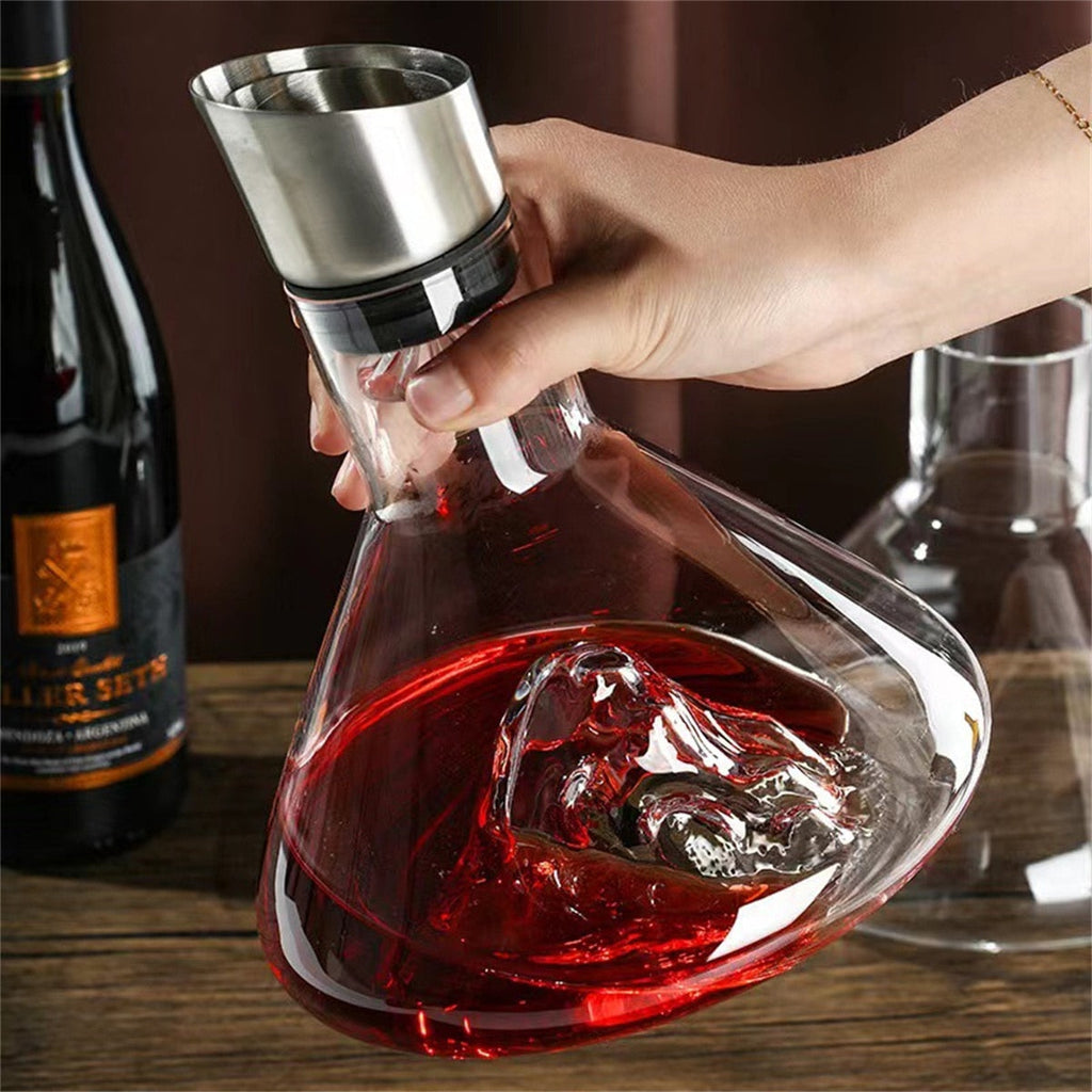 Sikunuo | Dreamy Mountain Premium Crystal Wine Decanter