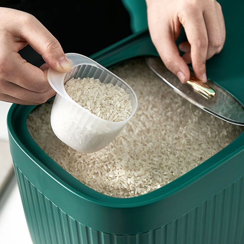Sikunuo | Large Capacity Grain Container Organizer Box