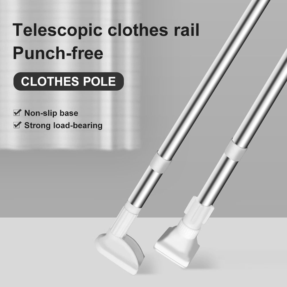Sikunuo | Space Saver Adjustable Telescopic Clothes Hanger Rod