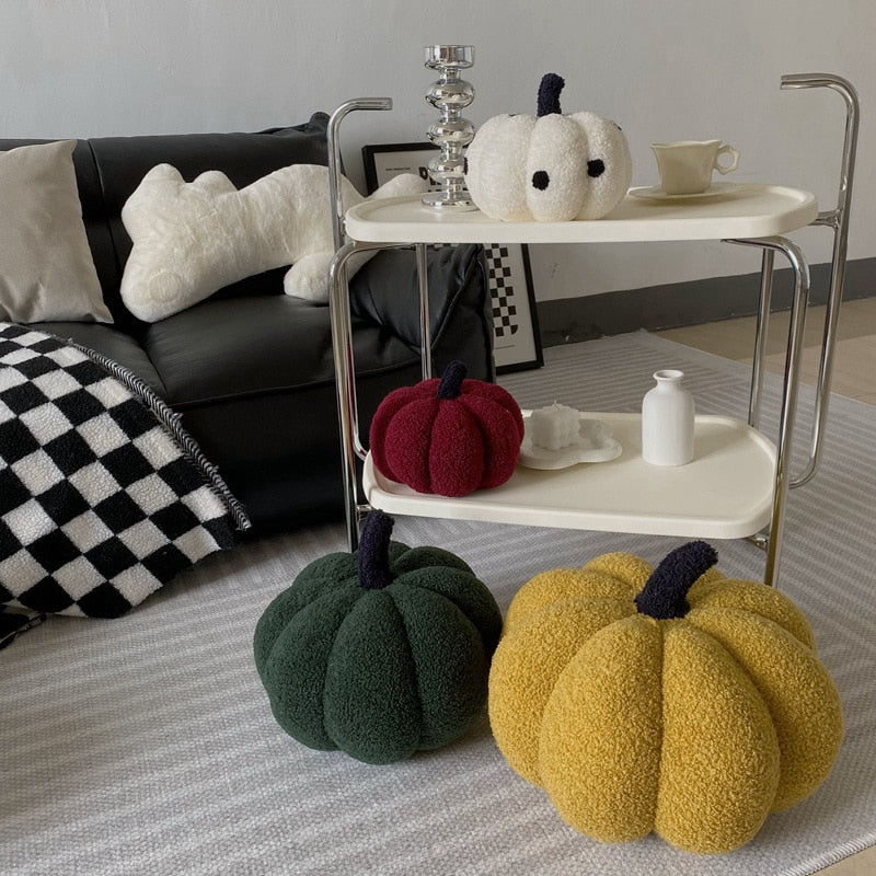 Sikunuo | Soft Pumpkin Plush Halloween Pillows