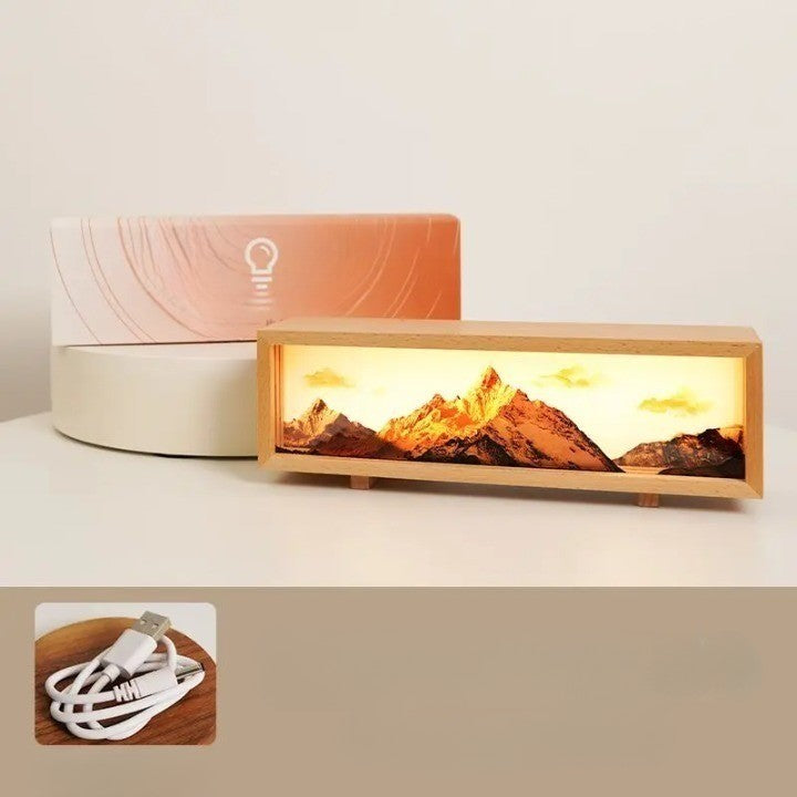 Sikunuo | Dream Aura Interactive Desktop Artsy Canvas Lamp
