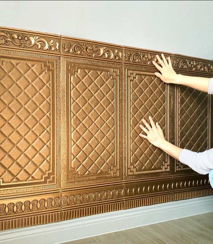Sikunuo | 3D Self-Adhesive Antique Accent Wall Sticker
