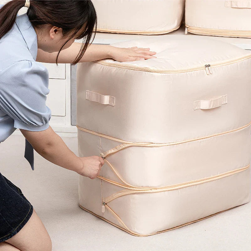 Sikunuo | Space Saver Compression Duvet Organizer Bag