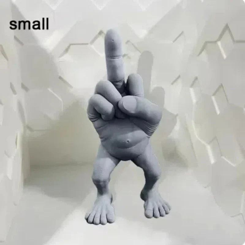 Sikunuo | 3D Printed Middle Finger Funny Decor