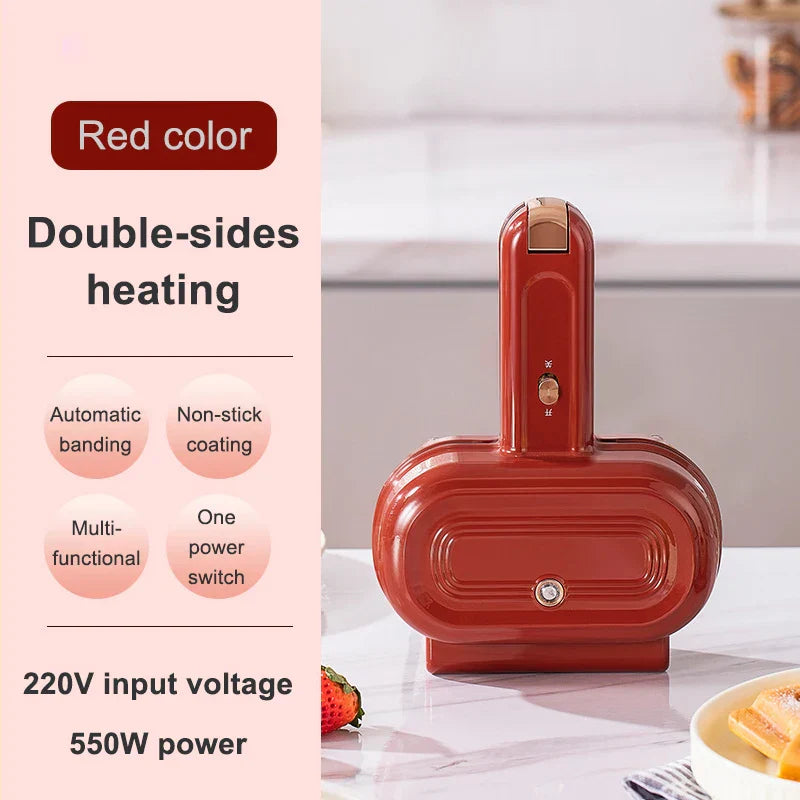 Sikunuo | Mini Non-Stick Toast Press Grill Machine