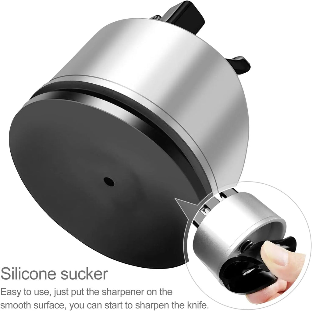 Sikunuo | Non-Slip Pocket Size Chef's Quick Knife Sharpener