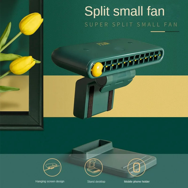 Sikunuo | Turbo Strong Airflow Screen Hanging Cooling Fan