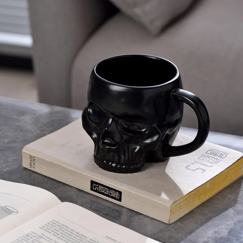 Sikunuo | Spooky Skull Coffee Mug