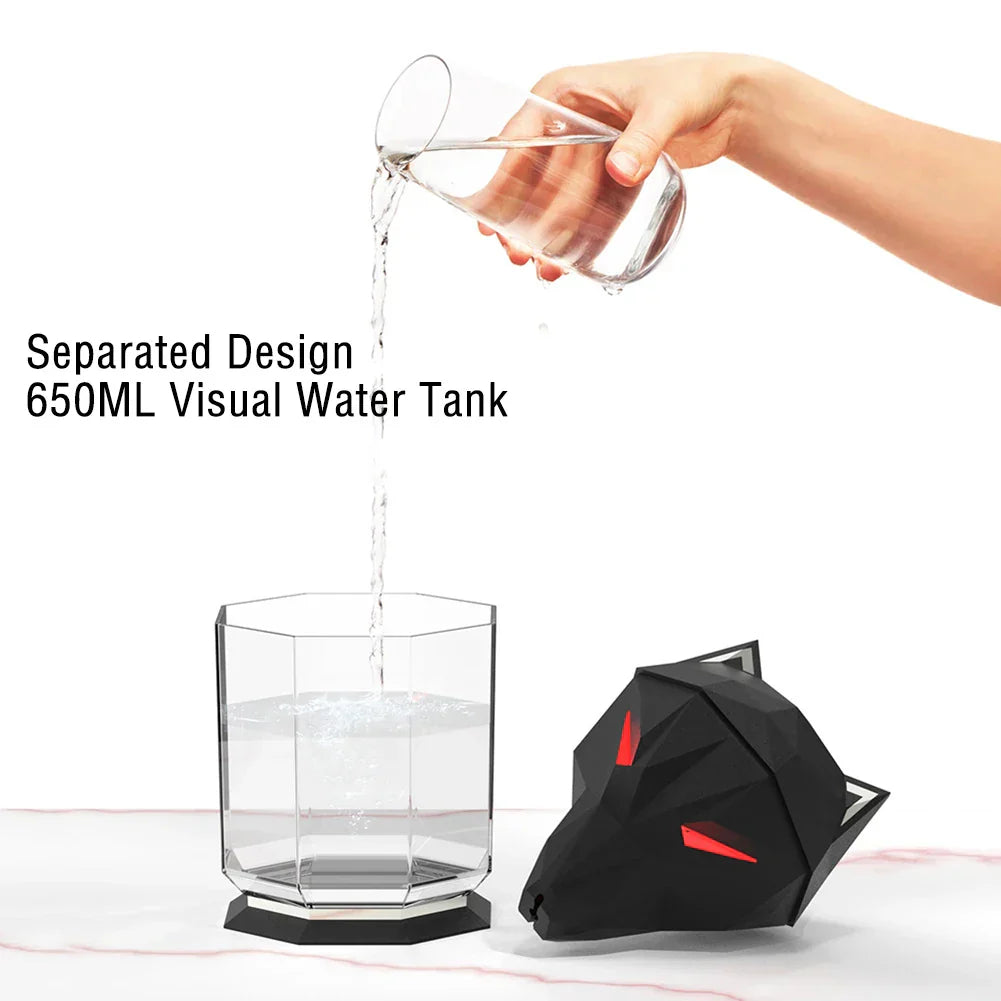 Sikunuo | Wolf Head SB Aromatherapy Night Lamp Humidifier