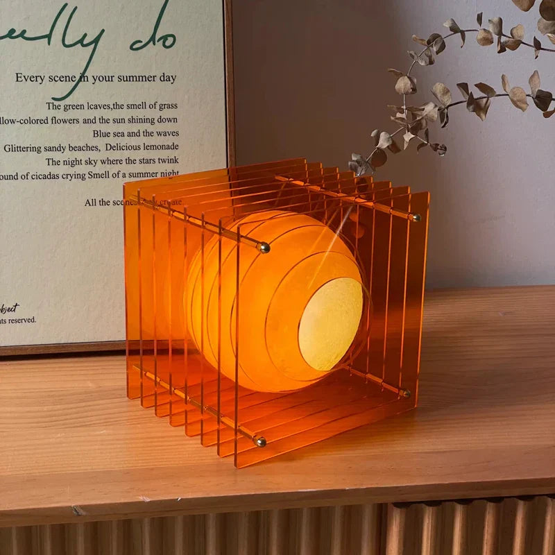 Sikunuo | Glow Sphere Geometric Minimal Table Lamp