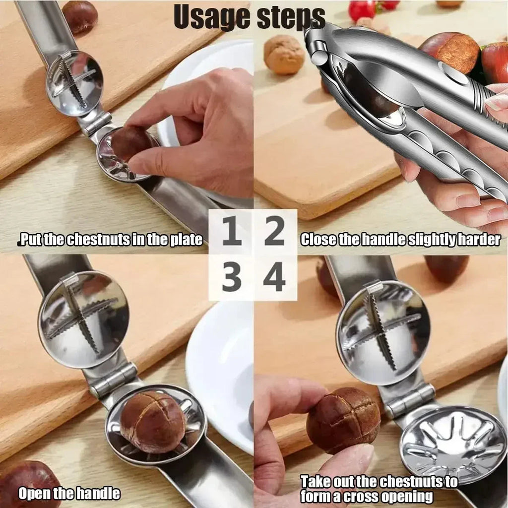 Sikunuo | Quick Easy Chestnut Cracker Gadget