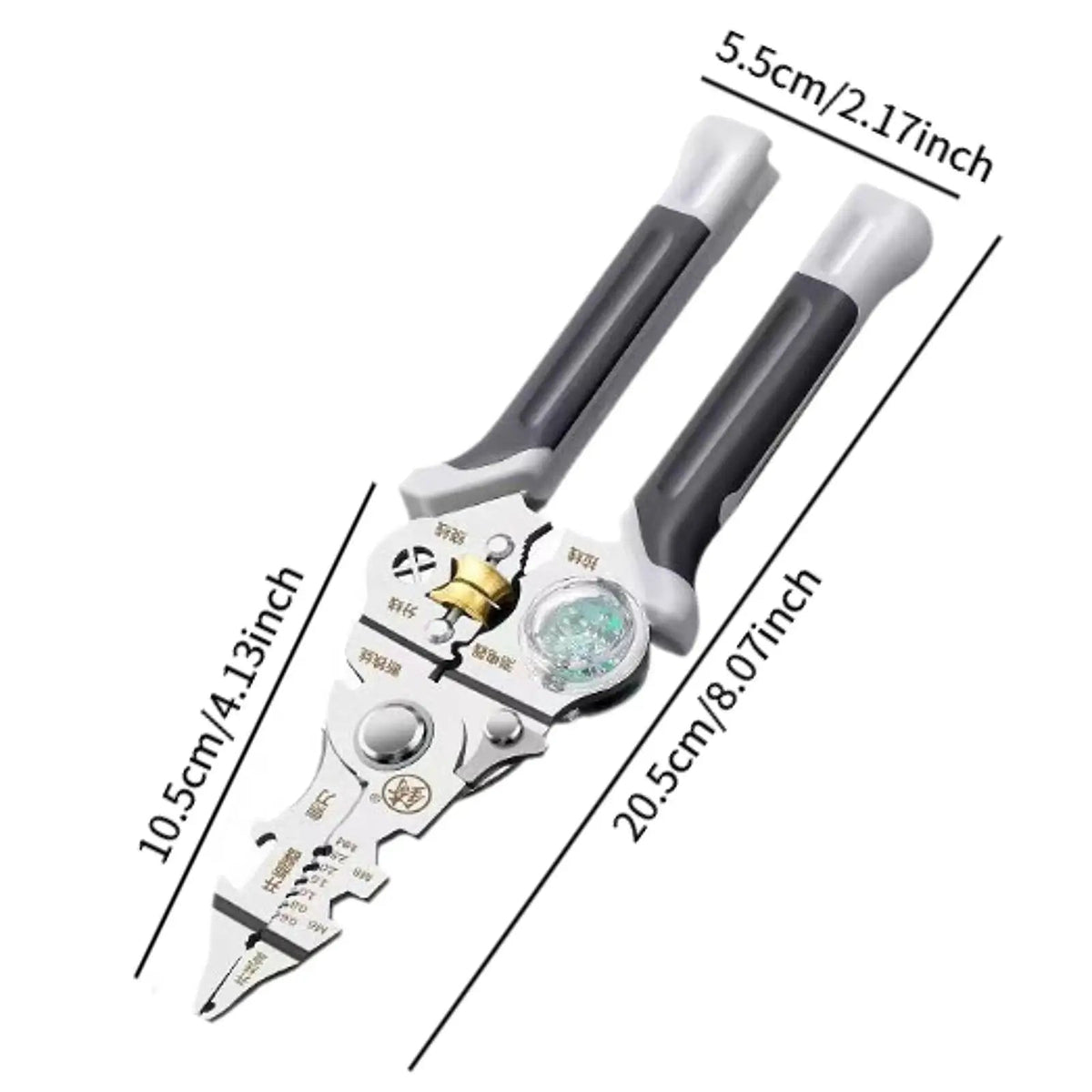 Sikunuo | Multi-Task Wire Stripper Voltage Detector Plier