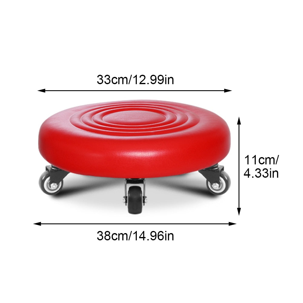 Sikunuo | 360 Rotating Wheeled Rolling Stool