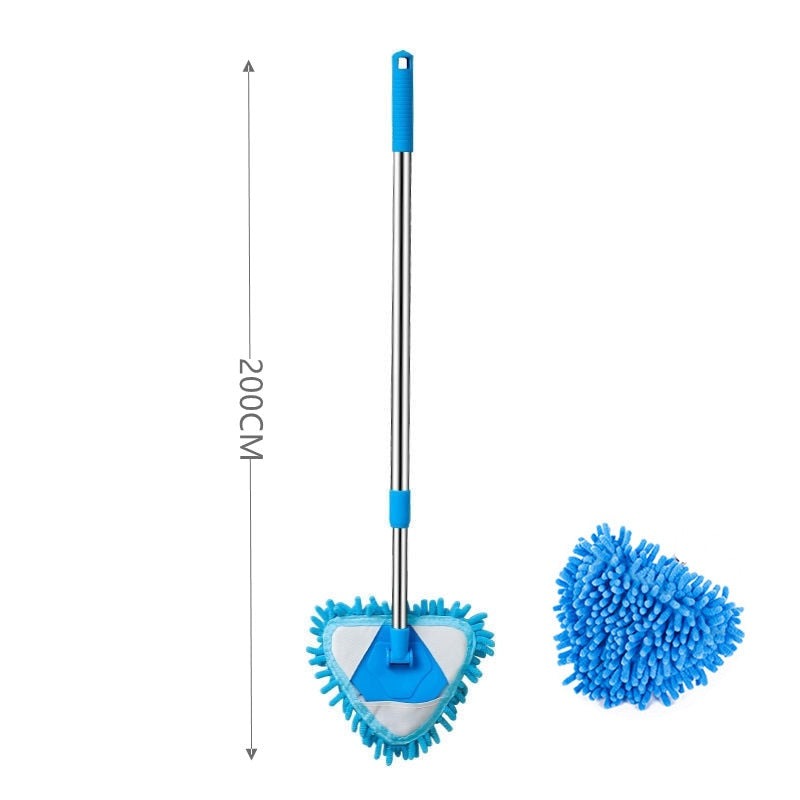 Sikunuo | Rotatable Telescopic Stainless Steel Cleaning Mop