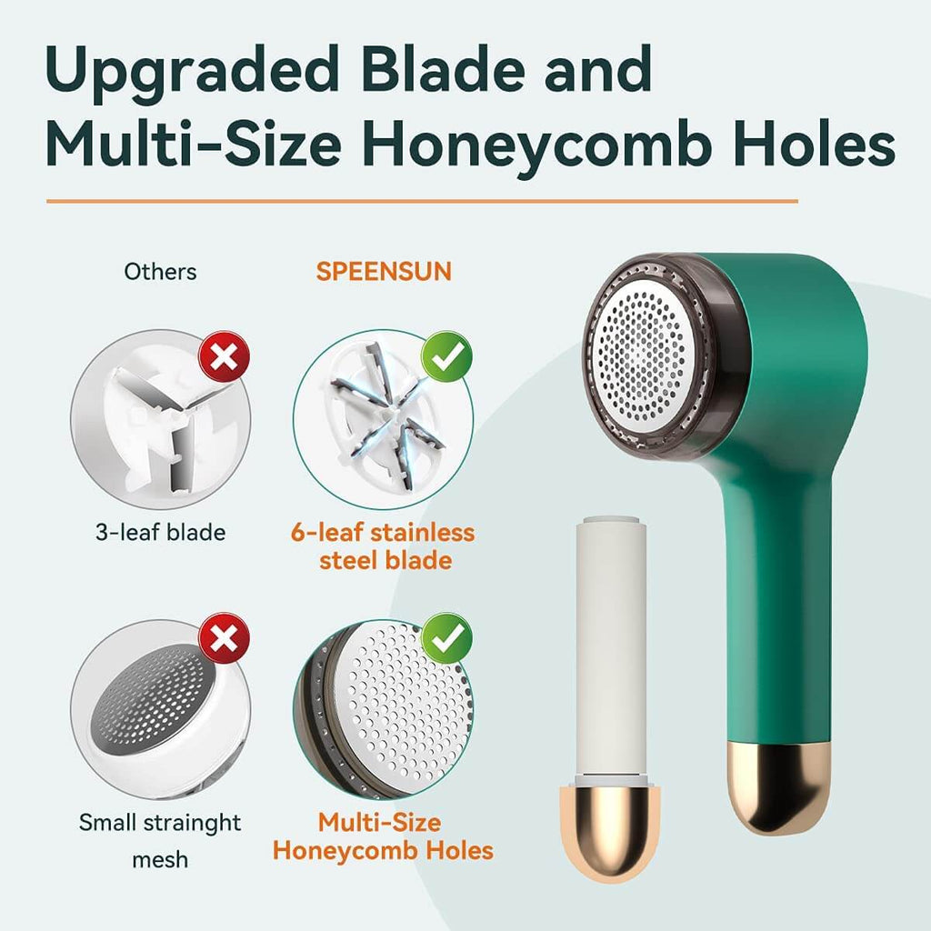 Sikunuo | 2in1 Rechargeable Electric Clothes Lint Remover