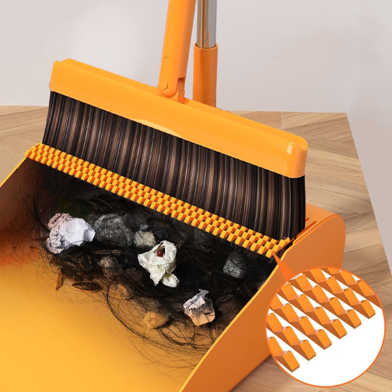 Sikunuo | Magnetic Self-Cleaning Foldable Broom