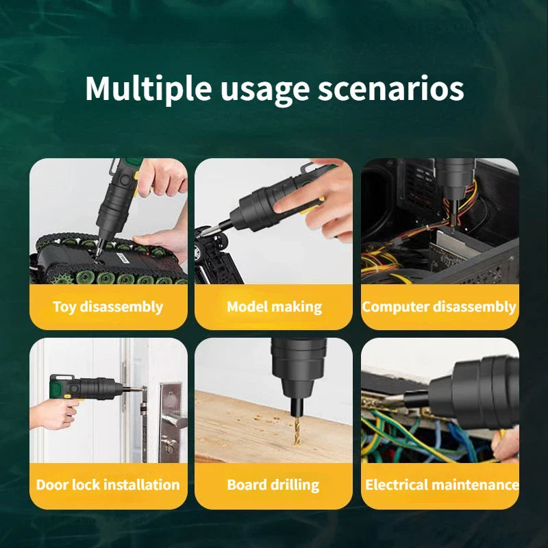 Sikunuo | Handheld Automatic Cordless Easy Repair Screwdriver Tool