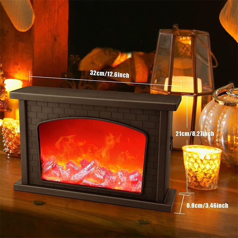 Sikunuo | Inferno Portable Fireplace Night Lamp