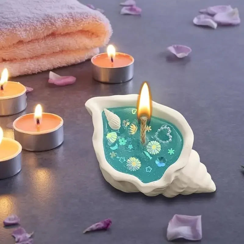 Sikunuo | Handmade Sea Shell Starfish Aromatherapy Candle