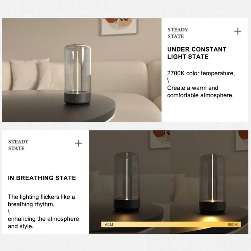 Sikunuo | Stellar Glow Cordless Anti-Drop Magnetic Desk Lamp