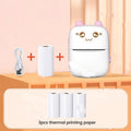 Sikunuo | Mini Cat Thermal Bluetooth Label Printer