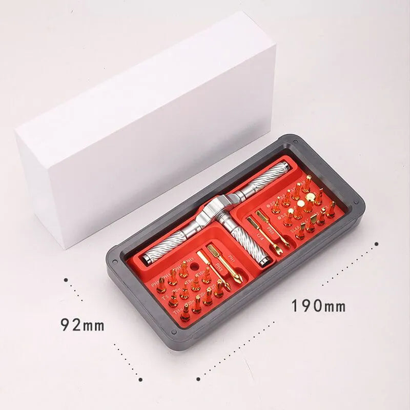 Sikunuo | Smart Twist Ease Multitool Ratchet Screwdriver Set