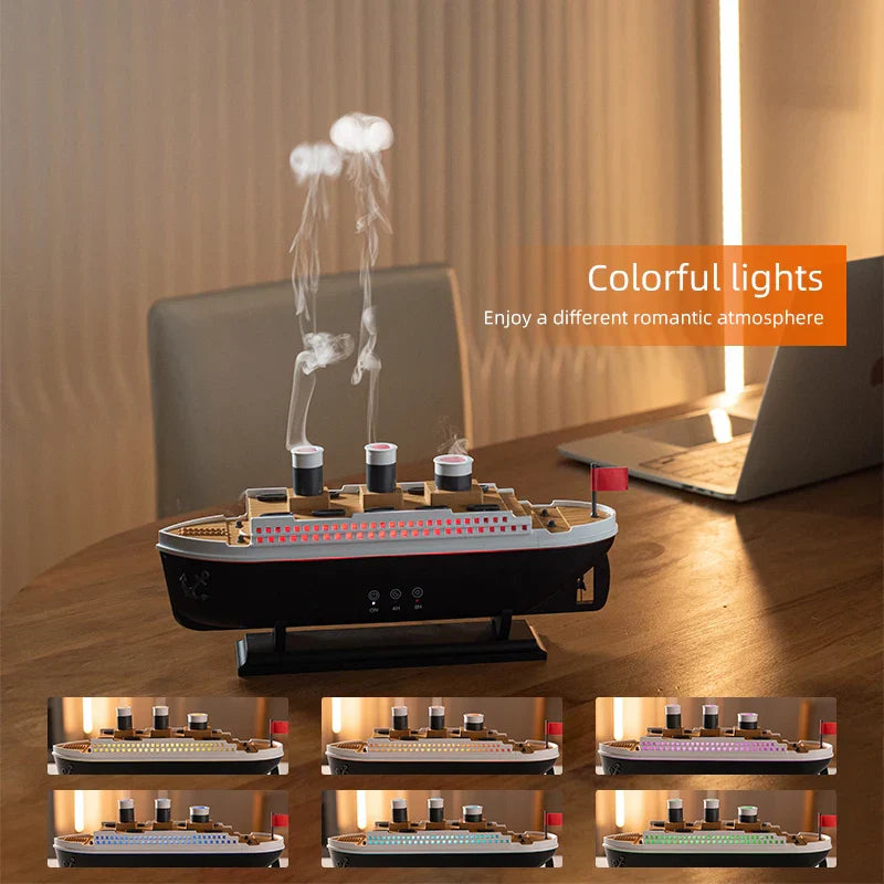 Sikunuo | Luxury Ocean Liner Electric Aromatherapy Air Humidifier